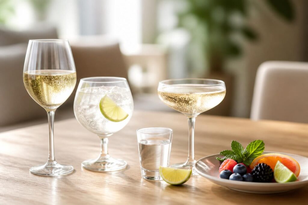 découvrez les boissons alcoolisées les moins caloriques pour profiter sans culpabiliser et adopter des choix plus légers lors de vos moments festifs.