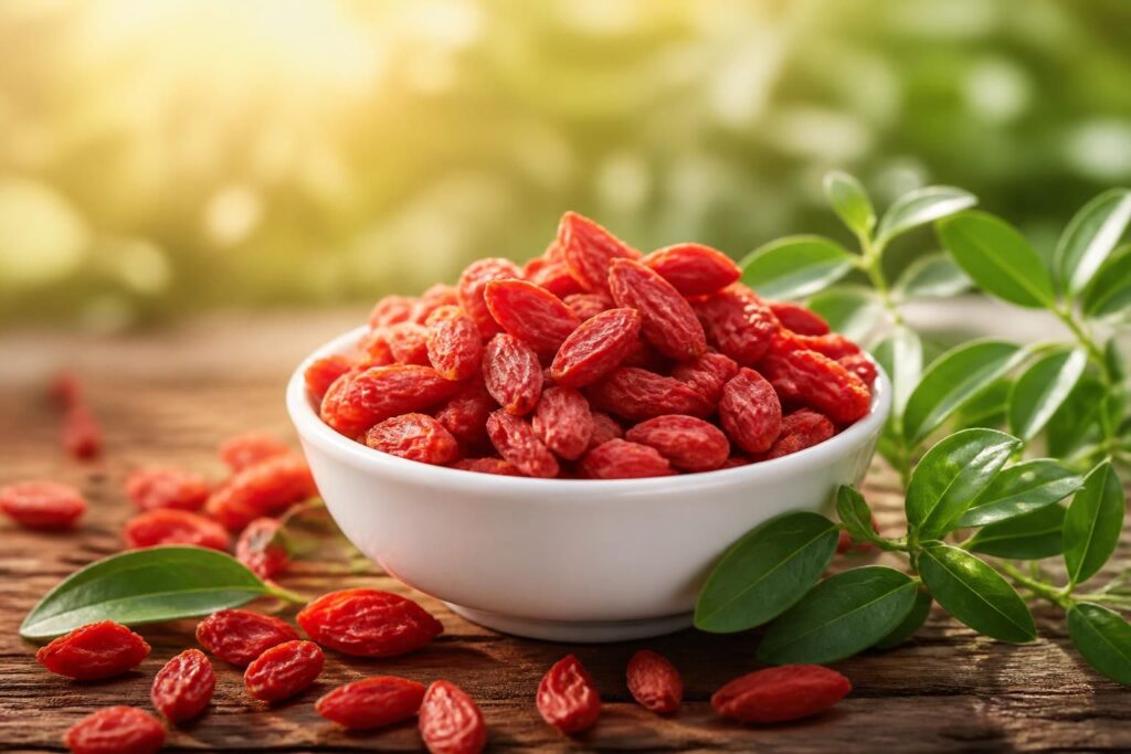 découvrez les bienfaits des baies de goji séchées pour booster votre énergie et améliorer votre vitalité naturellement.