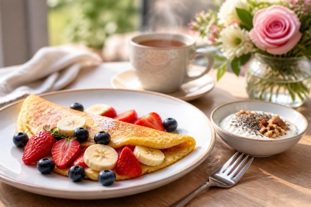 découvrez nos recettes d'omelettes sucrées healthy, parfaites pour un petit-déjeuner gourmand et léger qui allie plaisir et bien-être.