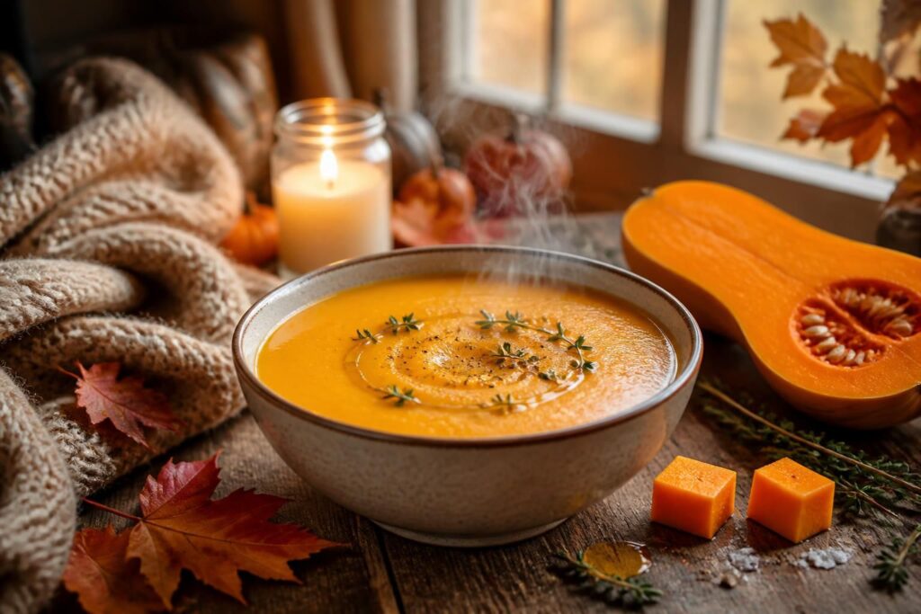 découvrez notre recette de velouté de butternut, un plat réconfortant et nourrissant parfait pour booster votre bien-être cet automne. simple, savoureux et idéal pour les soirées fraîches.