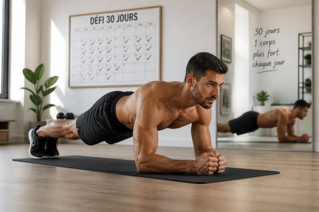 découvrez les bienfaits de l'exercice de la planche pendant 30 jours et transformez votre silhouette grâce à cette routine efficace et accessible.