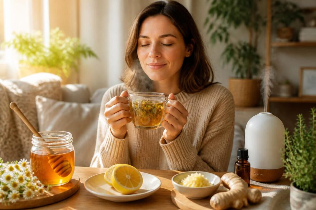 découvrez les méthodes naturelles efficaces pour soulager un mal de gorge et apaiser la douleur rapidement grâce à des remèdes doux et accessibles.