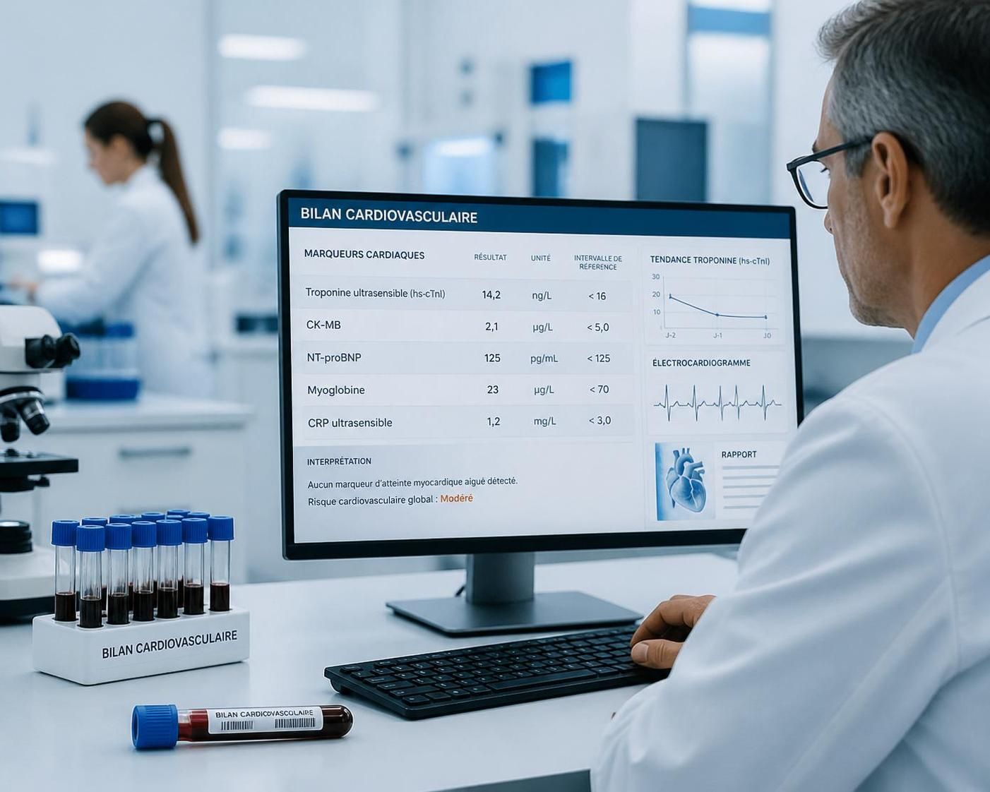 découvrez comment les marqueurs cardiaques dans les analyses sanguines peuvent indiquer un risque imminent d'infarctus, permettant une prise en charge rapide et efficace.