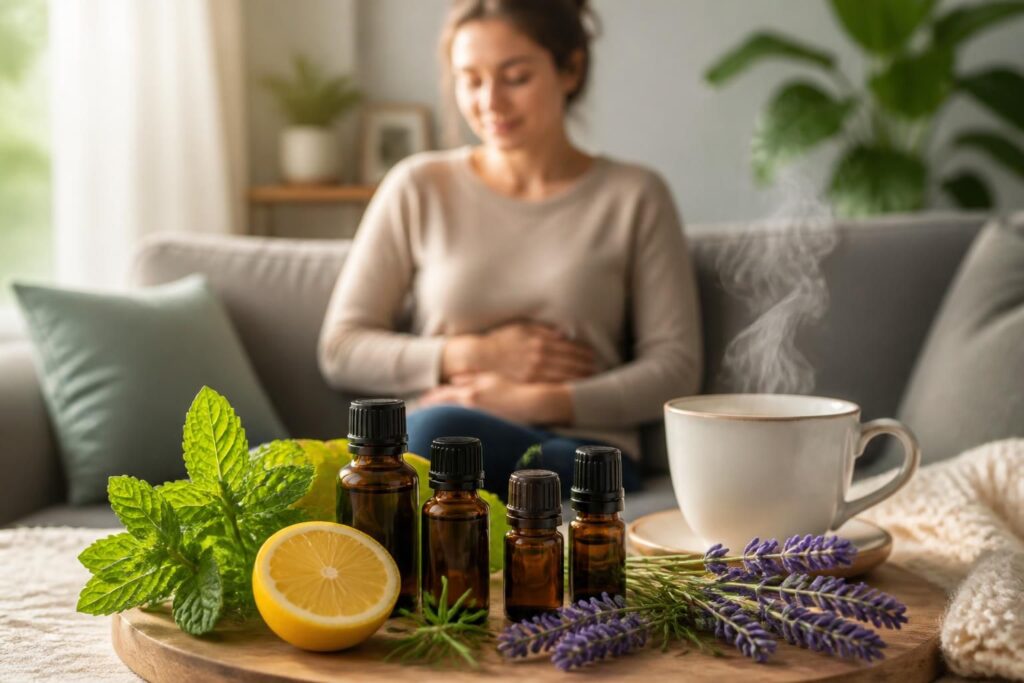 découvrez quelles synergies d'huiles essentielles sont efficaces pour apaiser les maux liés à la gastro-entérite et retrouver votre bien-être rapidement.