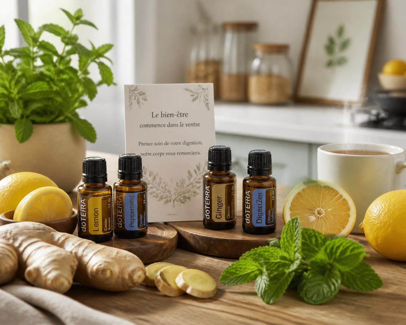 découvrez quelles huiles essentielles choisir pour soulager naturellement les troubles digestifs et favoriser une digestion apaisée.